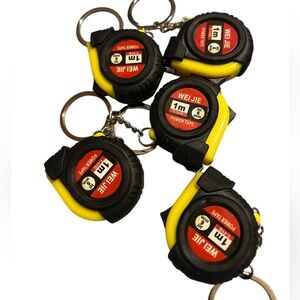 WEIJIE - 1m Power Tape Keychain Set of 5